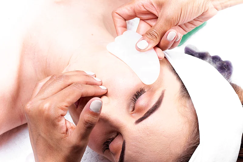 masaje de gus sha facial 2