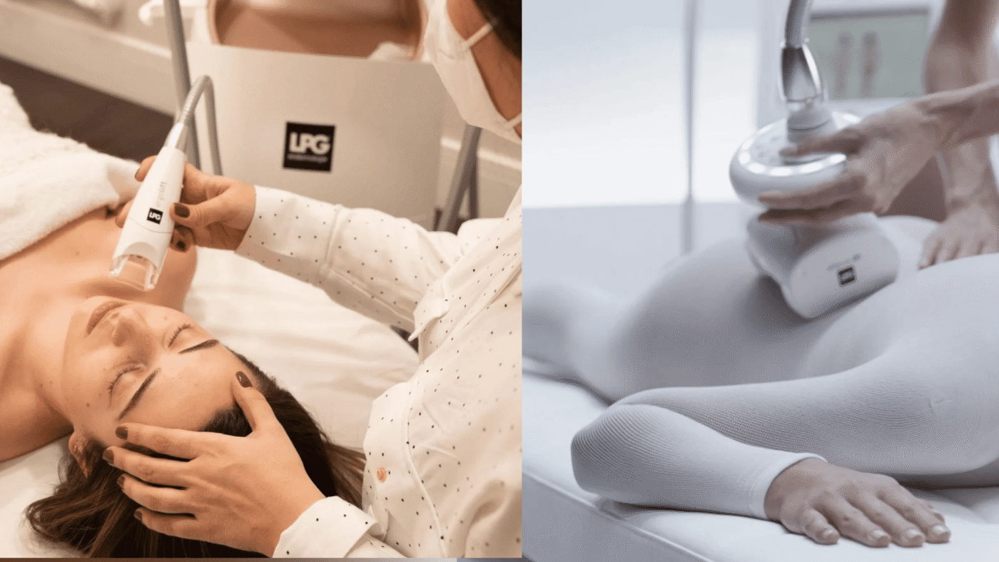 Comparación de Ergolift vs cabezal corporal de LPG Endermologie